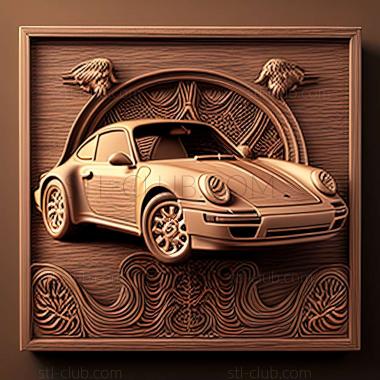 3D модель Porsche 911 Classic (STL)